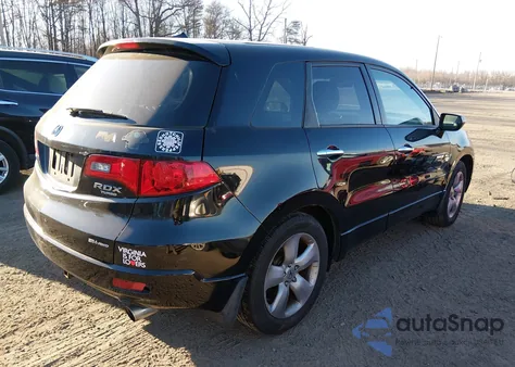 2008 Acura Rdx from USA, damaged, VIN 5J8TB185X8A002651